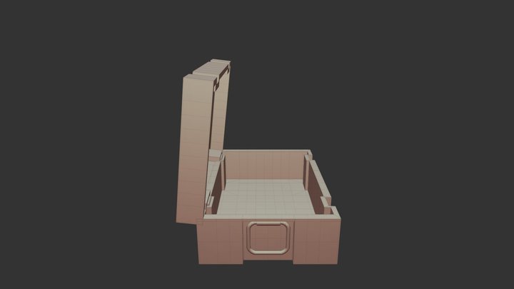 Military Box 3D Model