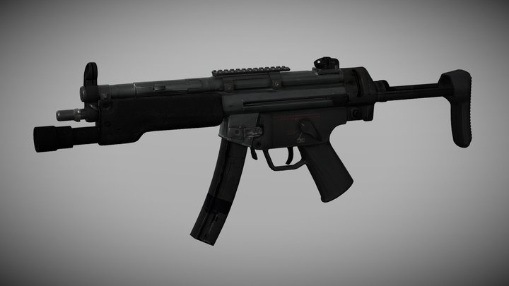 MP5 - COD:MW2019 (PBR) 3D Model