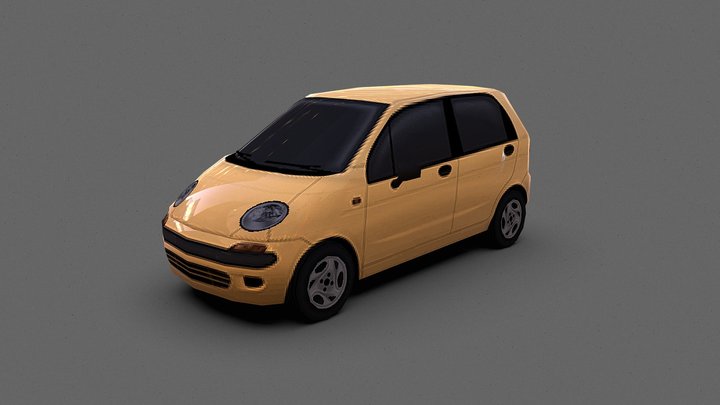 PSX Daewoo Matiz (M100) 3D Model