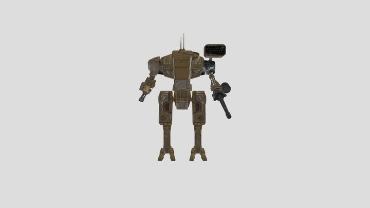 Mecha Final Base 3D Model