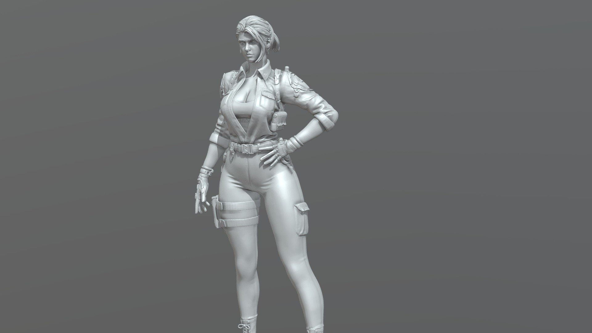 Hailey 28cm scale light - 3D model by Cre-8 (@caodongxuan) [8d333ac ...