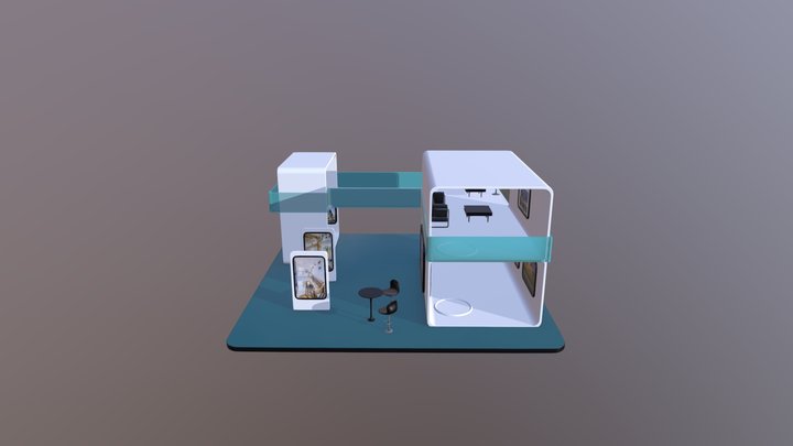 Booth_XL 3D Model