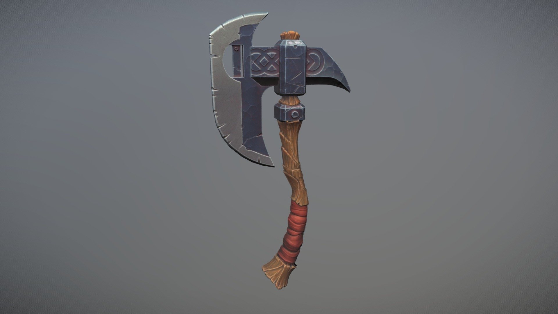 Dwarvern Axe Stylized