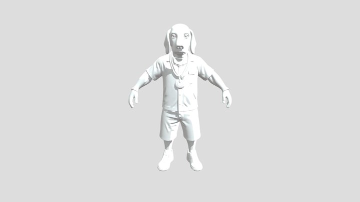 Tdog 3D Model