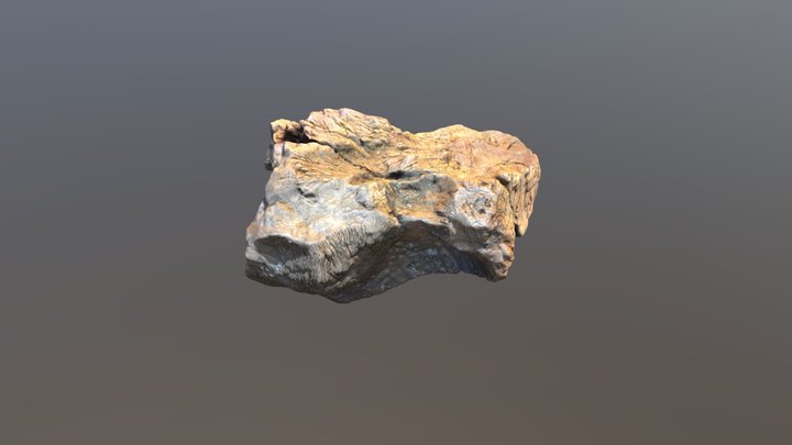 02 Heart Stone 3D Model