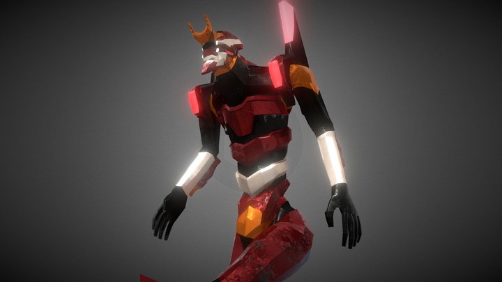 EVAUNIT02 3D Model
