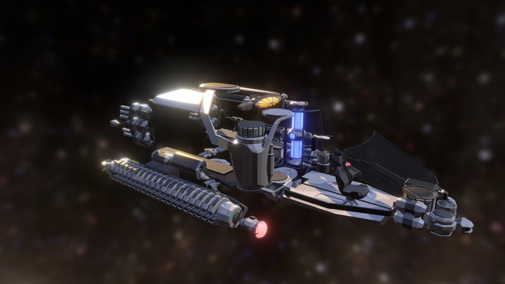 Star Trek Shuttle Technology - PREVIEW 3D Model