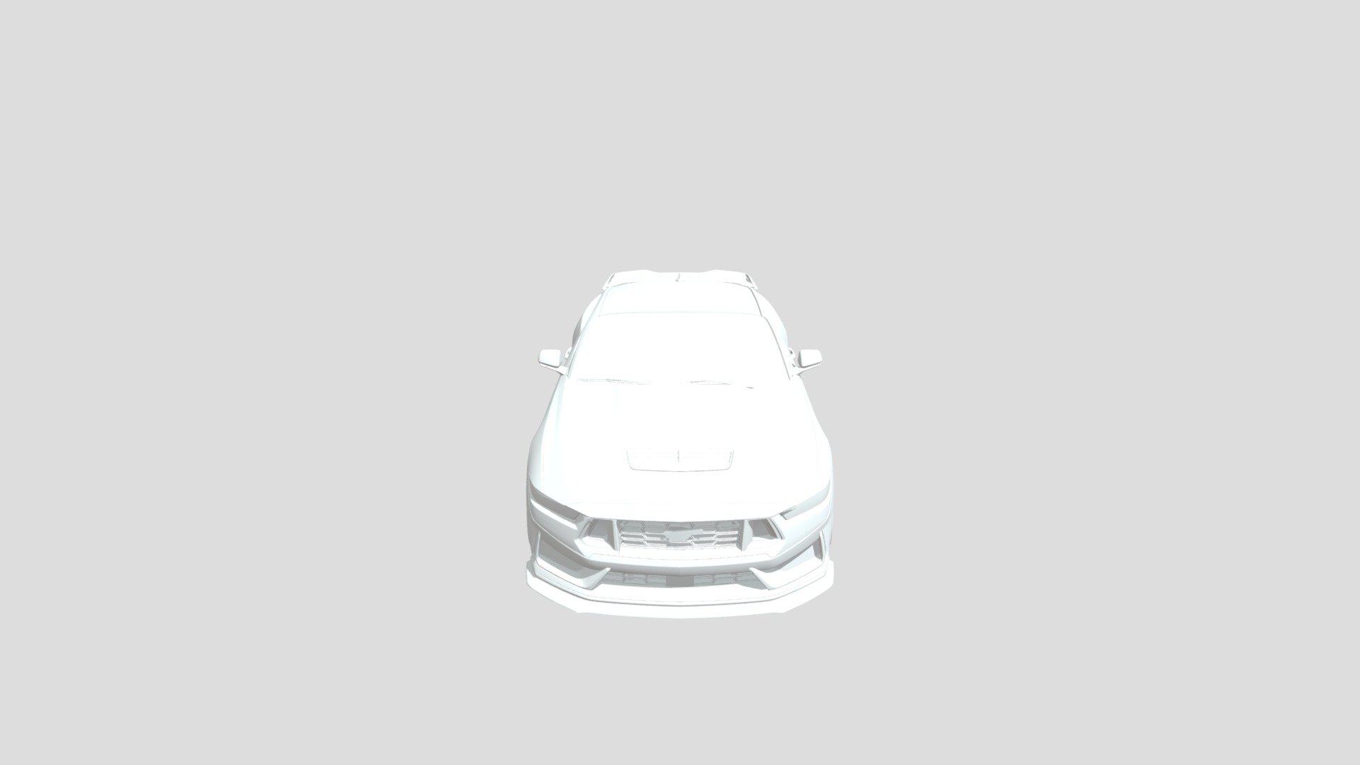 Ford Mustang Dark Horse - Download Free 3D model by MattDoesBlender ...