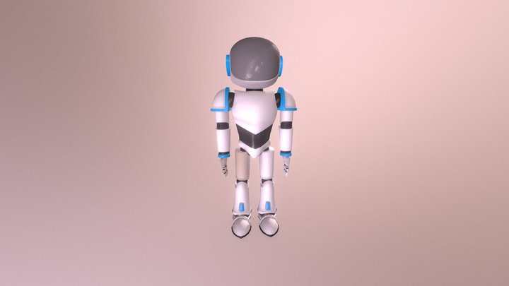 astro bot 3D Model