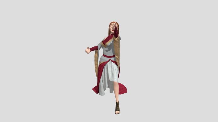 Project 2 - Female Character 3D Model