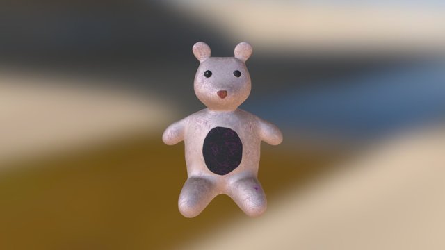 Teddy Bear (1) 3D Model