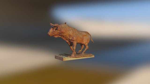 Toro Arcilla 3D Model