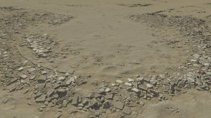 Jam Jaskar Goth - Sindh, Pakistan 3D Model