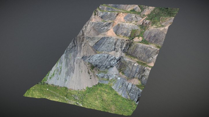 Red Rocks Quary 3D Model