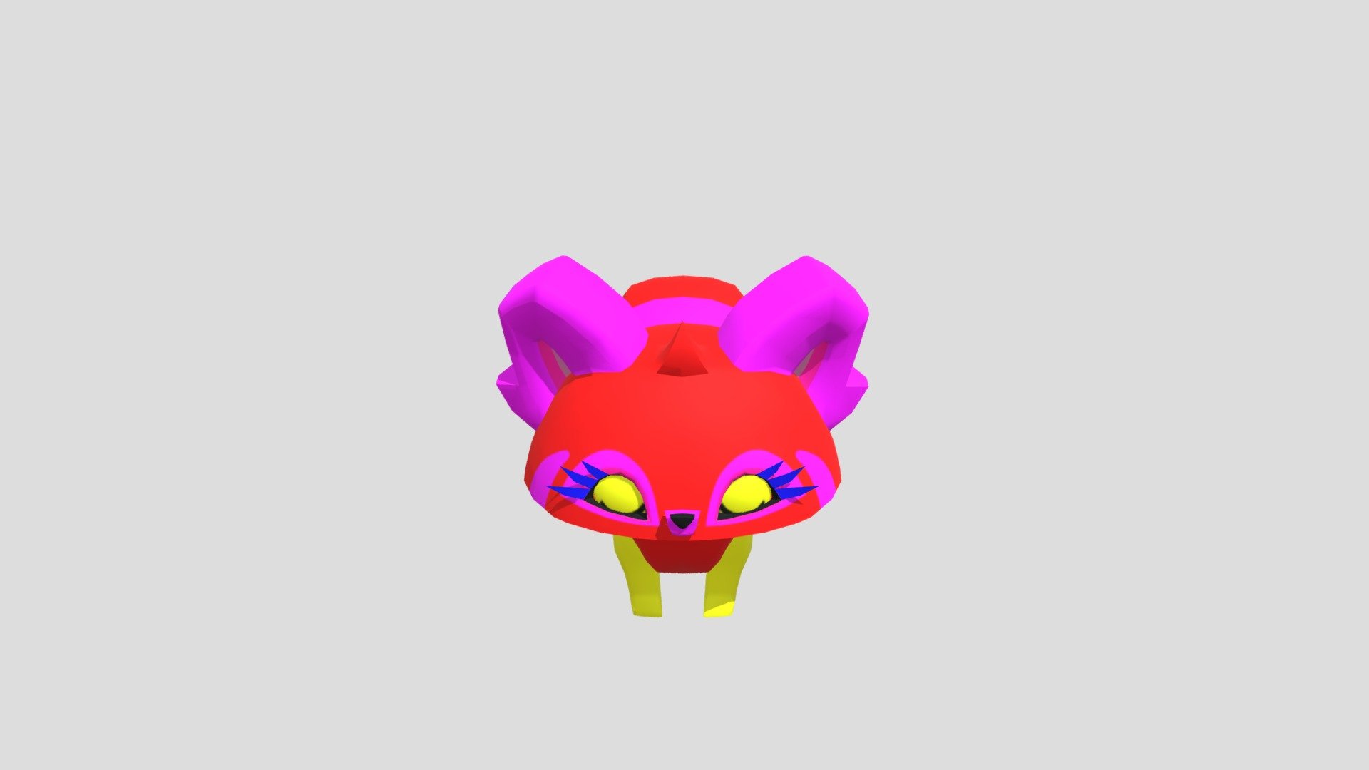 Mobile - Animal Jam Play Wild - Red Panda - 3D model by 31schrci