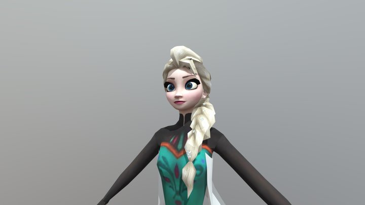 Elsa_3 3D Model
