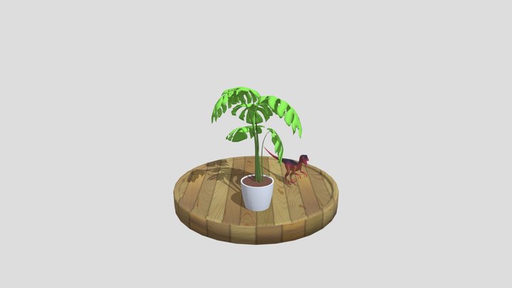 Dinosaur Toy 3D Model