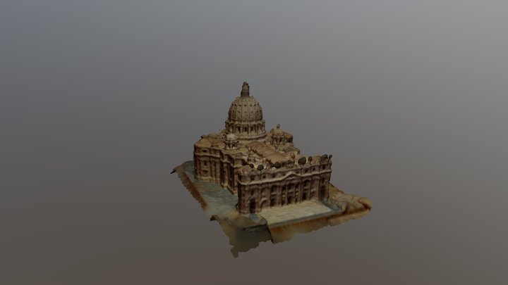 Basilica San Pietro 3D Model