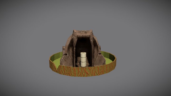 Candle Holder 3D Model