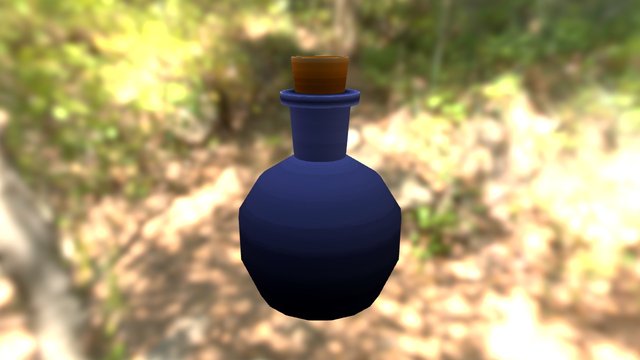 Potion Bottle 3D Model