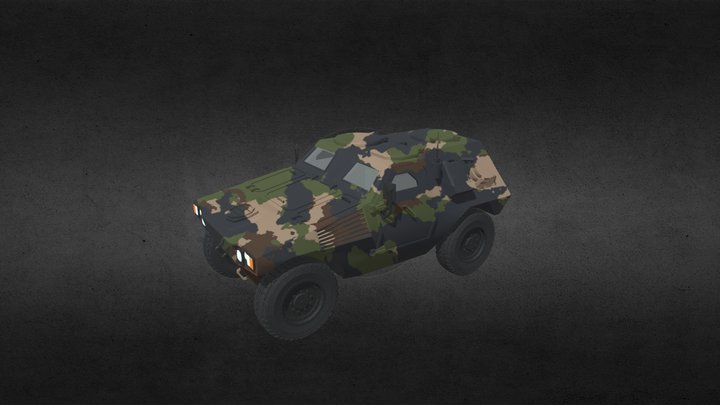 VBL Panhard 3D Model