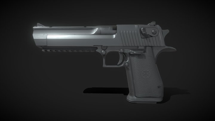 Deagle Counter Strike 2 3D Model