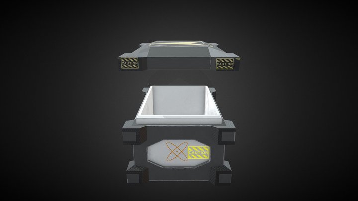 Xion 13 - Storage Crate 3D Model