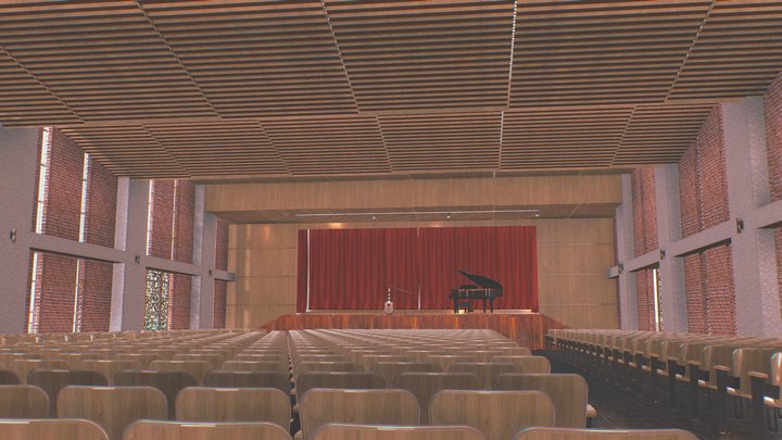 auditorio CSLG 3D Model