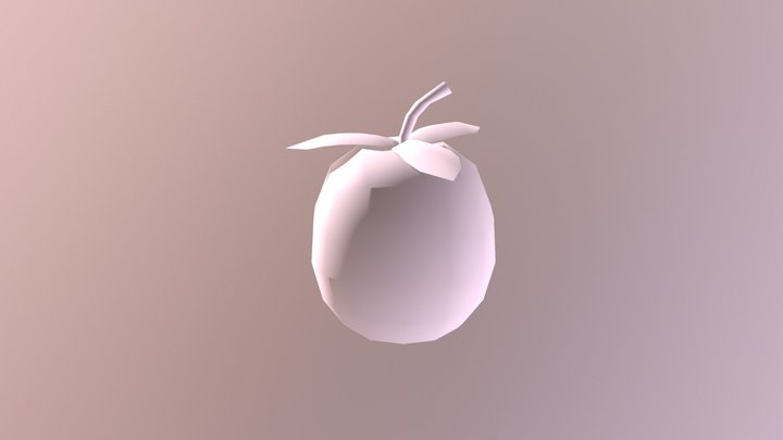 Wumpa Fruit 3D Model