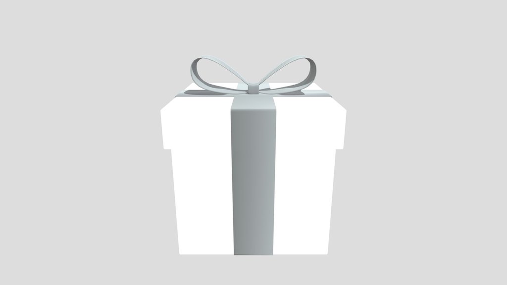 Premium Xmas Gift Box With Ribbon