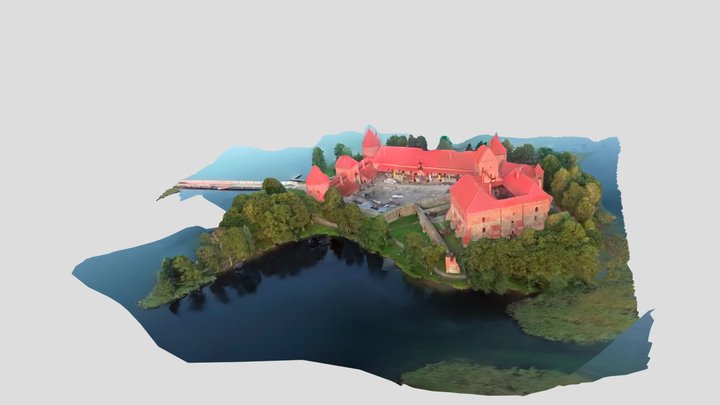 House(@OpenMVG:two angle video) 3D Model
