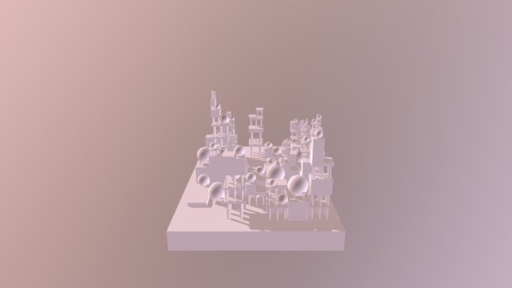 Buildings1 3D Model