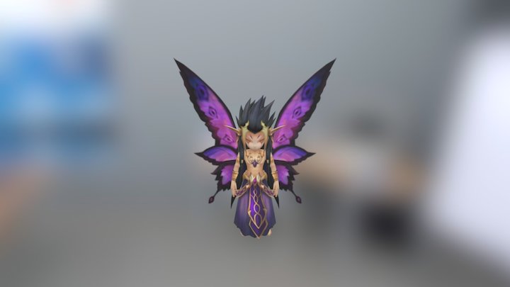 Mobile - Summoners War - Fairy King Awakened 3D Model