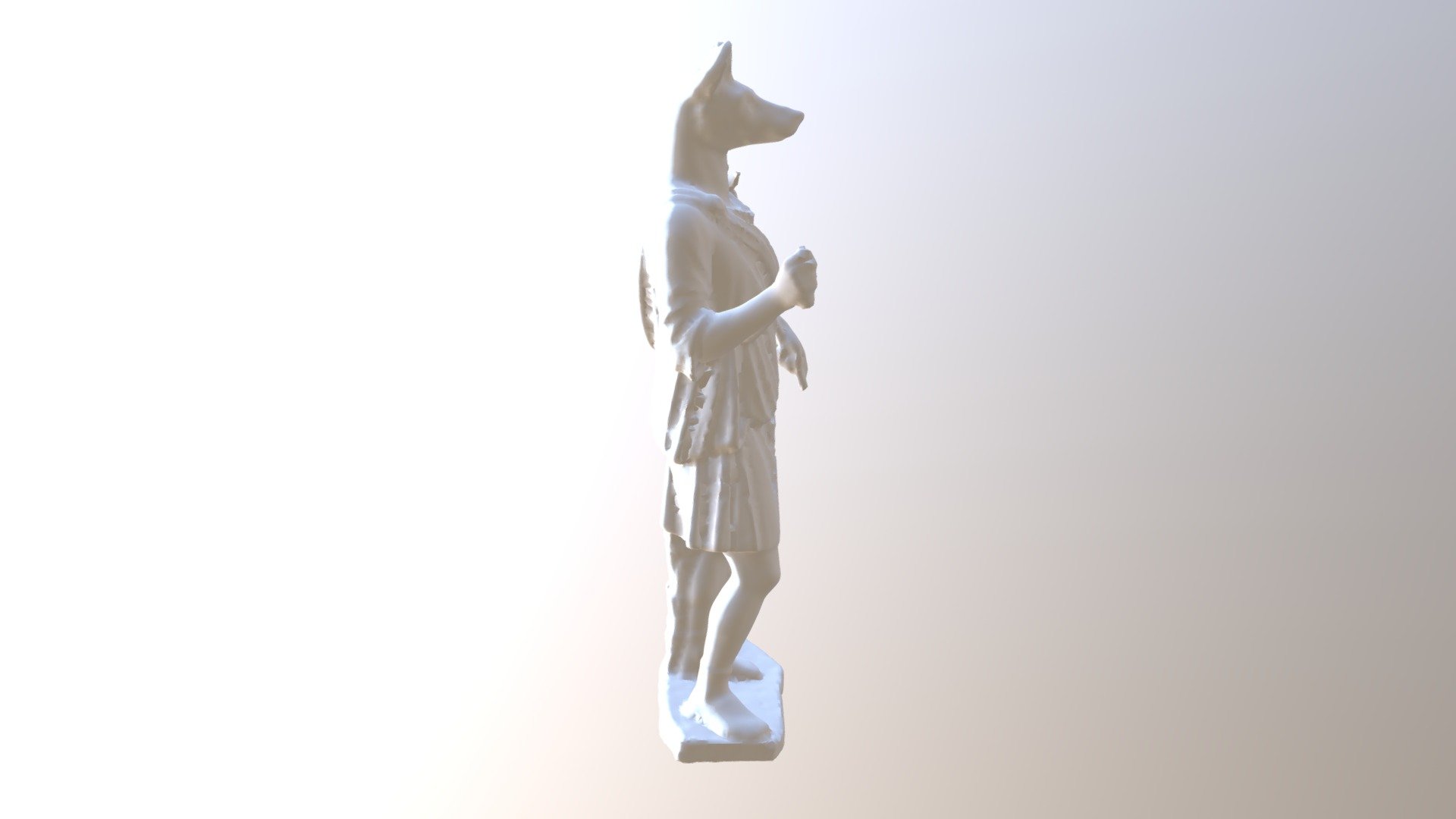 Hermanubis statue
