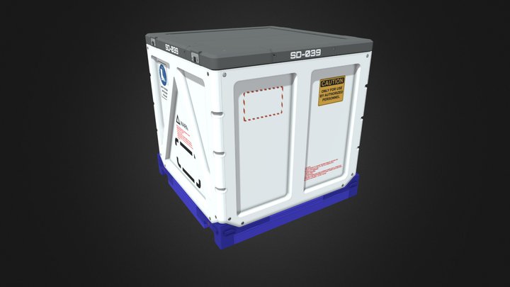 Framework Crate (DX:MD) 3D Model