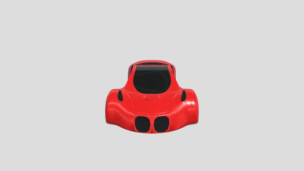 Ferrari F8 Toy Car Rigged