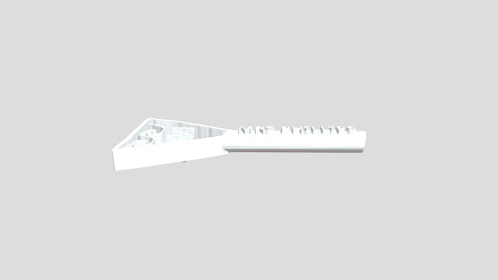 LH Paddle 3D Model