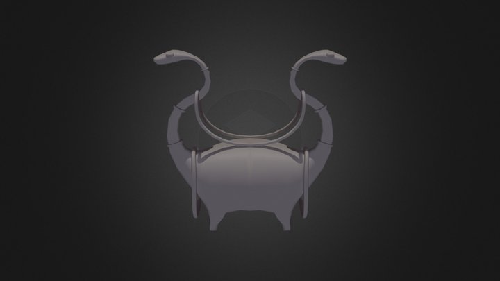 Small Animal Statue 3D Model