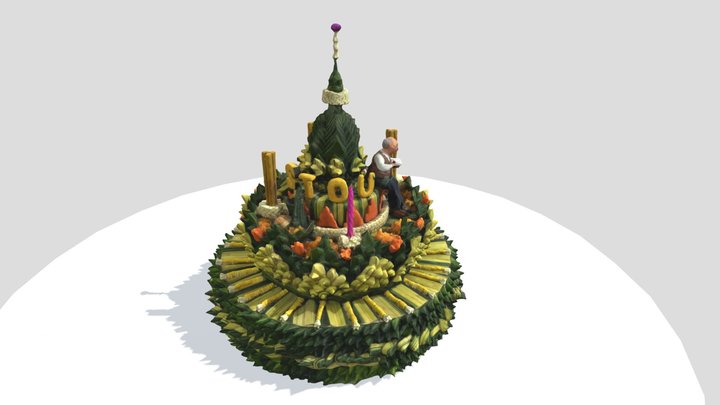 StouLibraryKratong 3D Model