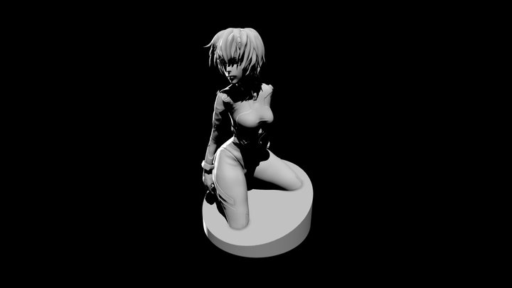 Rei Ayanami - V2 3D Model