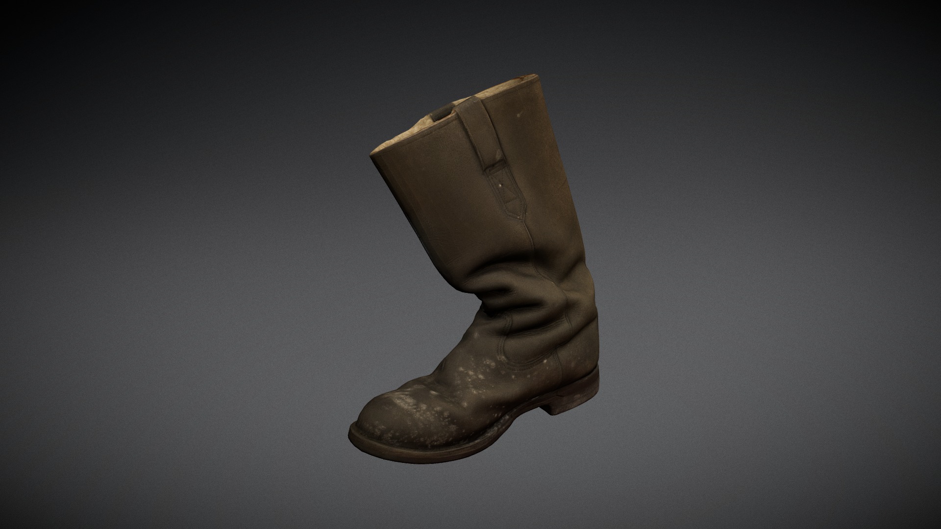 Soldier's boot - 3D model by Noz'aj (@nozaj) [8d452ae] - Sketchfab