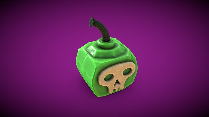 Skullbomb 3D Model