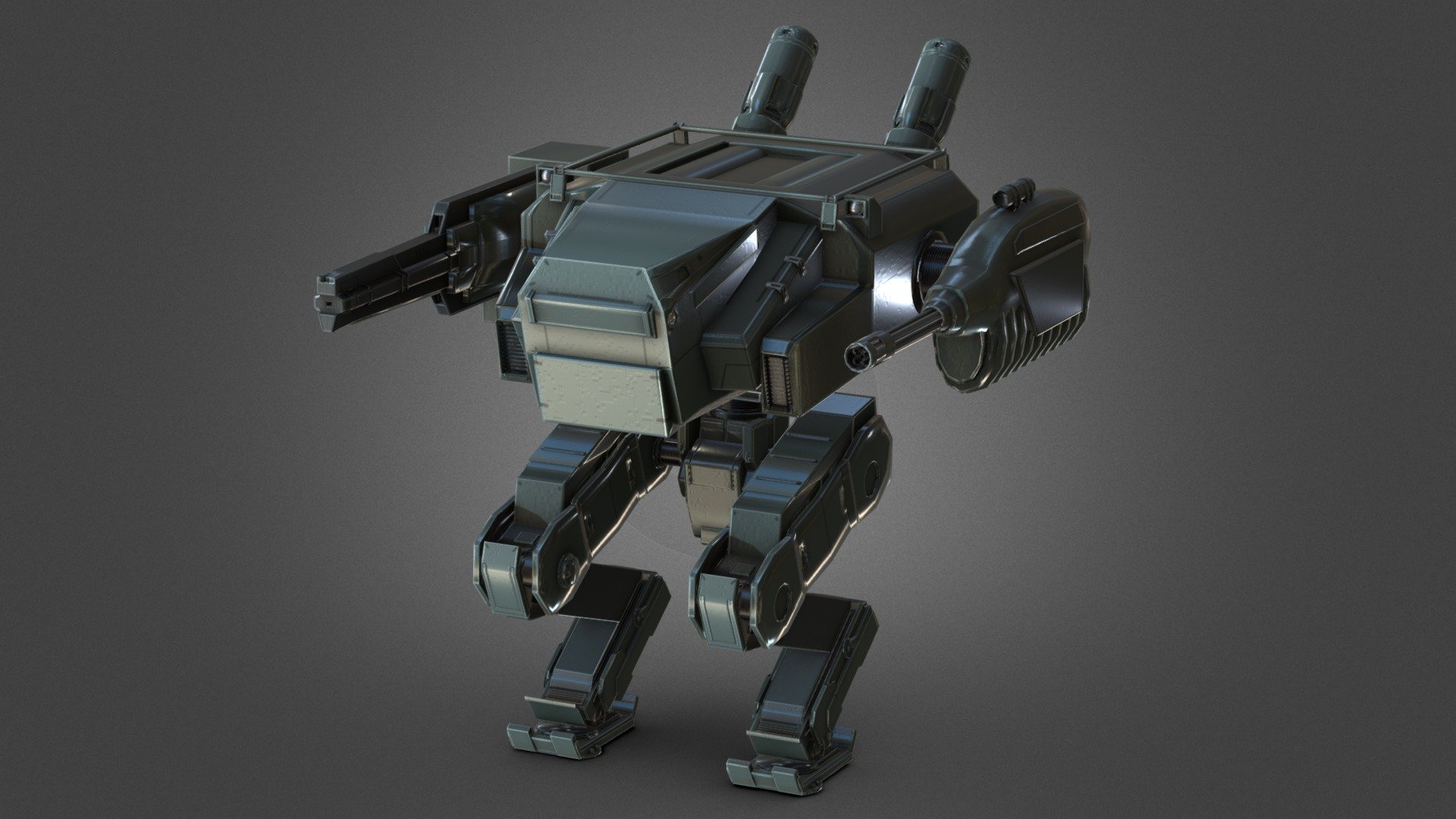 Mech Robot - Buy Royalty Free 3D model by FizzyDesign [8d45f04 ...