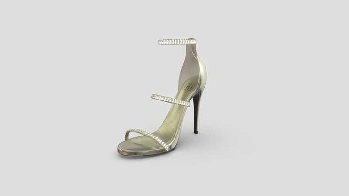 Jeweled Sandal High Heels