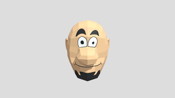LukeLand Head 3D Model