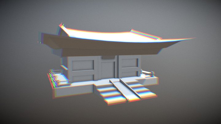 JAPANESE HOUSE - FREE 3D MODEL (READ DESCRIP.) 3D Model