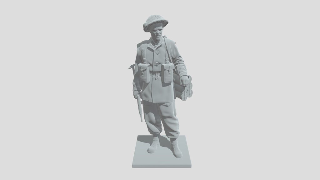 British Colonial Soldier with Web Gear