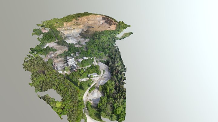 lom Písek 3D Model