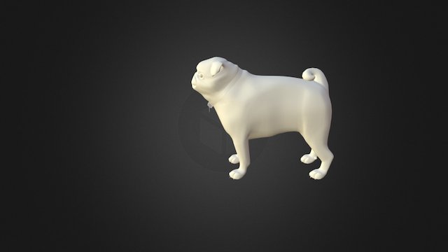 [WIP] Pug Rig 3D Model