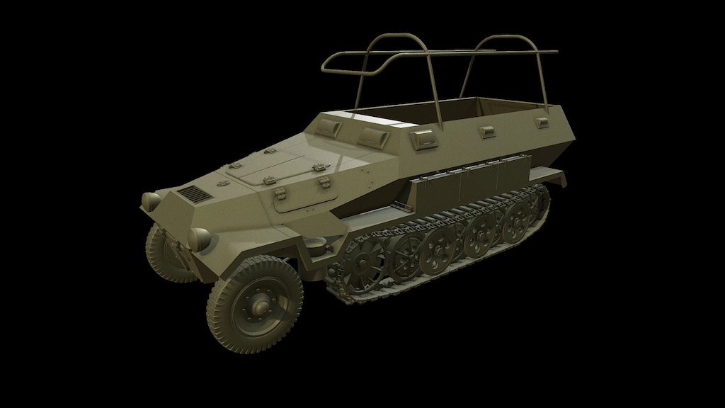 WWII German army vehicles - A 3D model collection by ngauge.es - Sketchfab